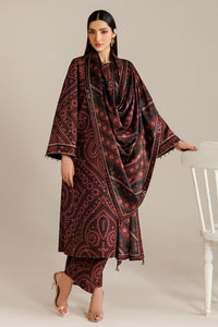 JAZMIN-3PC LAWN DIGITAL PRINTED SHIRT WITH SILK PRINTED DUPATTA AND PRINTED TROUSER-BIC-002