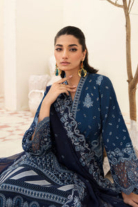 AFROZE-3PC LAWN EMBROIDERED SHIRT WITH CHIFFON EMBROIDERED DUPATTA AND TROUSER-BIC-3596