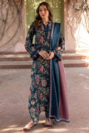 BAROQUE-3PC KHADDAR PRINTED SHIRT WITH KHADDAR PRINTED DUPATTA AND PRINT TROUSER-BIC-2647