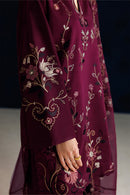 IZNIK-3PC LAWN EMBROIDERED SHIRT WITH ORGANZA EMBROIDERED DUPATTA AND TROUSER-BIC-4844