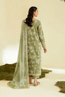 IZNIK-3PC LAWN DIGITAL PRINTED EMB SHIRT WITH SILK PRINTED EMB DUPATTA AND PRINTED TROUSER-BIC-001