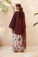 IZNIK-3PC LAWN EMBROIDERED SHIRT WITH SILK PRINTED DUPATTA AND PRINTED TROUSER-BIC-057