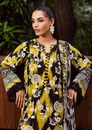NUREH-3PC KHADDAR PRINTED SHIRT WITH KHADDAR PRINTED DUPATTA AND PRINTED TROUSER-BIC-2654