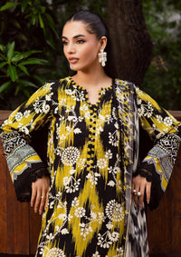 NUREH-3PC KHADDAR PRINTED SHIRT WITH KHADDAR PRINTED DUPATTA AND PRINTED TROUSER-BIC-2654