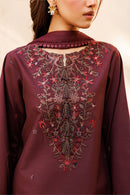IZNIK-3PC LAWN EMBROIDERED SHIRT WITH SILK PRINTED DUPATTA AND PRINTED TROUSER-BIC-057