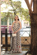 MARIA.B-3PC LAWN PRINTED EMB SHIRT WITH SILK PRINTED DUPATTA AND PRINTED TROUSER-BIC-1165