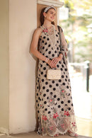 MARIA.B-3PC LAWN PRINTED EMB SHIRT WITH SILK PRINTED DUPATTA AND PRINTED TROUSER-BIC-1165