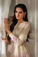 IZNIK-3PC LAWN DIGITAL PRINTED EMB SHIRT WITH SILK TYE&DYE EMB DUPATTA AND PRINTED TROUSER-BIC-027