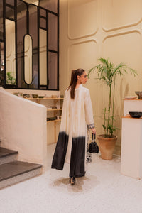 MIRANA-3PC DHANAK EMBROIDERED SHIRT WITH BAMBER TYE&DYE CHIFFON DUPATTA AND TROUSER-BIC-4249