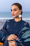 RANG RASIYA-3PC LAWN CHIKAANKARI EMBROIDERED SHIRT WITH CHIFFON EMBROIDERED DUPATTA & TROUSER-BIC-4659