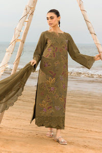 RANG RASIYA-3PC LAWN EMBROIDERED SHIRT WITH CHIFFON EMBROIDERED DUPATTA & TROUSER-BIC-4514