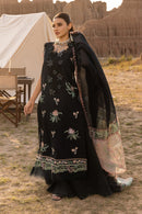 RANG RASIYA-3PC LAWN EMBROIDERED SHIRT WITH KHADDI NET EMBROIDERED DUPATTA AND TROUSER-BIC-4661