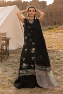 RANG RASIYA-3PC LAWN EMBROIDERED SHIRT WITH KHADDI NET EMBROIDERED DUPATTA AND TROUSER-BIC-4661