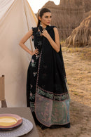 RANG RASIYA-3PC LAWN EMBROIDERED SHIRT WITH KHADDI NET EMBROIDERED DUPATTA AND TROUSER-BIC-4661