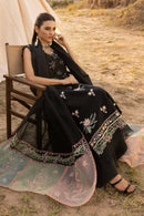 RANG RASIYA-3PC LAWN EMBROIDERED SHIRT WITH KHADDI NET EMBROIDERED DUPATTA AND TROUSER-BIC-4661