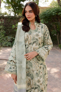 BAROQUE-3PC KHADDAR PRINTED SHIRT WITH KHADDAR PRINTED DUPATTA AND PRINT TROUSER-BIC-2643