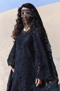 NUREH-3PC LAWN HEAVY EMBROIDERED SHIRT WITH CHIFFON PRINTED EMBR DUPATTA AND TROUSER-BIC-4786