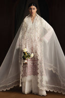 ZARA SHAHJAHAN-3PC LAWN EMBROIDERED SHIRT WITH KHADDI NET EMB DUPATTA AND EMB TROUSER-BIC-4893