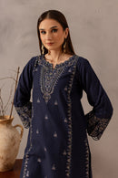 BATIK-2PC SEQUIN LAWN EMBROIDERED SHIRT WITH SEQUIN LAWN EMBROIDERED TROUSER-BIC-3475