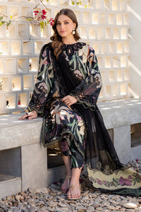 BAROQUE-3PC KHADDAR PRINTED EMB SHIRT WITH KHADDAR PRINTED EMB DUPATTA AND PRINTED TROUSER-BIC-2624