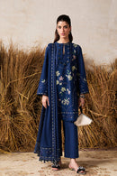 MARIA.B-3PC LAWN EMBROIDERED SHIRT WITH LAWN EMBROIDERED DUPATTA AND TROUSER-BIC-4715