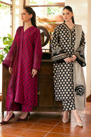-BBAROQUE-3PC LAWN PRINTED SHIRT WITH LAWN PRINT DUPATTA AND PRINTED TROUSERIC-2513