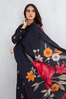BAROQUE-3PC KHADDAR PRINTED SHIRT WITH KHADDAR PRINT DUPATTA AND PRINT TROUSER-BIC-2605