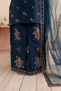BATIK-3PC DHANAK EMBROIDERED SHIRT DHANAK EMBROIDERED SHAWL AND EMB TROUSER-BIC-4173