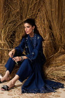 MARIA.B-3PC LAWN EMBROIDERED SHIRT WITH LAWN EMBROIDERED DUPATTA AND TROUSER-BIC-4715