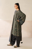 BAROQUE-3PC VISCOSE PRINTED SHIRT WITH VISCOSE PRINTED DUPATTA AND TROUSER-BIC-