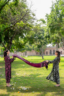 BAROUQUE-3PC KHADDAR PRINTED  SHIRT WITH KHADDAR PRINT DUPATTA AND PRINT TROUSER-BIC-2633