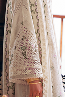 SUFFUSE-3PC LAWN CHIKAANKARI EMBROIDERED SHIRT WITH KHADDI NET EMBROIDERED DUPATTA AND TROUSER -BIC-4719