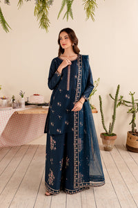 BATIK-3PC DHANAK EMBROIDERED SHIRT DHANAK EMBROIDERED SHAWL AND EMB TROUSER-BIC-4173