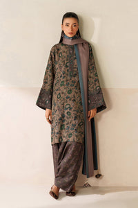 BAROQUE-3PC VISCOSE PRINTED SHIRT WITH VISCOSE PRINTED DUPATTA AND TROUSER-BIC-