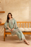 BATIK-2PC SEQUIN LAWN EMBROIDERED SHIRT WITH SEQUIN EMBROIDERED TROUSER-BIC-218