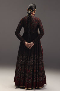 ZARA SHAH JAHAN-3PC DIGITAL PRINTED FROCK WITH SILK PRINTED DUPATTA & PRINT TROUSER-BIC-071