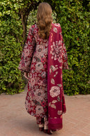 BAROQUE-3PC KHADDAR PRINTED SHIRT WITH KHADDAR PRINTED DUPATTA AND PRINT TROUSER-BIC-2645