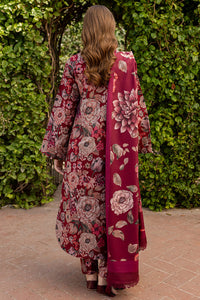 BAROQUE-3PC KHADDAR PRINTED SHIRT WITH KHADDAR PRINTED DUPATTA AND PRINT TROUSER-BIC-2645