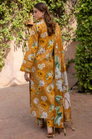 BAROQUE-3PC KHADDAR PRINTED SHIRT WITH KHADDAR PRINTED DUPATTA AND PRINT TROUSER-BIC-2642