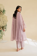 IZNIK-3PC LAWN EMBROIDERED SHIRT WITH KHAADI NET DUPATTA & TROUSER-BIC-3779