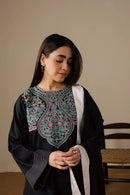 BATIK-3PC DHANAK EMBROIDERED SHIRT WITH DHANAK SHAWL AND TROUSER-BIC-5200