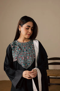 BATIK-3PC DHANAK EMBROIDERED SHIRT WITH DHANAK SHAWL AND TROUSER-BIC-5200