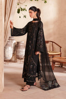IZNIK-3PC LAWN EMBROIDERED SHIRT WITH CHIFFON EMBROIDERED DUPATTA AND TROUSER-BIC-4849