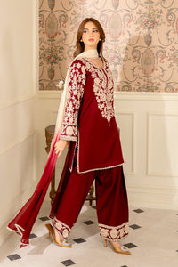 JAZMIN-3PC LAWN EMBROIDERED SHIRT WITH CHIFFON TYE & DYE DUPATTA AND TROUSER -BIC-4656