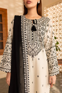 BATIK-3PC DHANAK EMBROIDERED SHIRT WITH CHIFFON EMBROIDERED DUPATTA AND EMB TROUSER-BIC-4104