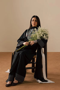 BATIK-3PC DHANAK EMBROIDERED SHIRT WITH DHANAK SHAWL AND TROUSER-BIC-5200