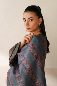 BAROQUE-3PC VISCOSE PRINTED SHIRT WITH VISCOSE PRINTED DUPATTA AND TROUSER-BIC-