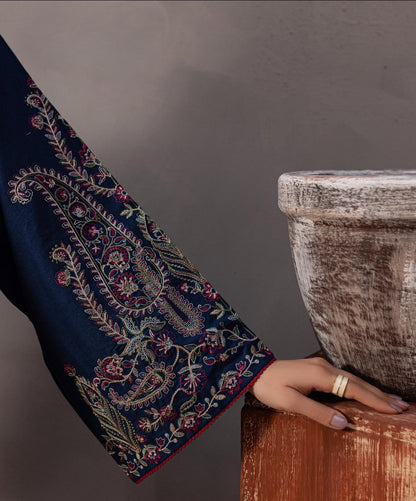 BATIK - 2PC LAWN EMBROIDERED SHIRT AND EMBROIDERED TROUSER -BIC-3484