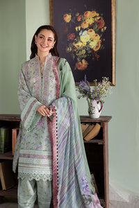 SOBIA NAZIR-3PC KARANDI PRINTED EMBROIDERED SHIRT WITH KARANDI PRINTED DUPATTA AND TROUSER-BIC-2564