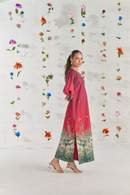 LULUSAR-3PC-SHAMOZE SILK PRINTED SHIRT WITH SILK PRINTED DUPATTA AND SILK TROUSER-BIC-9016